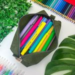 Estojo Escolar Simples Grande Nylon - Daterra