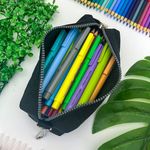 Estojo Escolar Simples Grande Nylon - Daterra