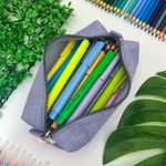 Estojo Escolar Simples Grande Nylon - Daterra