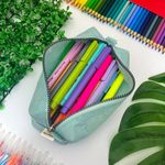 Estojo Escolar Simples Grande Nylon - Daterra