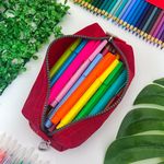 Estojo Escolar Simples Grande Nylon - Daterra