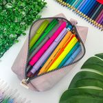 Estojo Escolar Simples Grande Nylon - Daterra