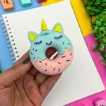 Borracha Decorada Donut - Importado