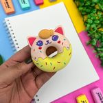Borracha Decorada Donut - Importado