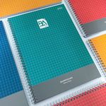 Caderno Universitário Quadriculado 7x7 Basic Art 20x27,5 cm 96 Folhas - Jandaia
