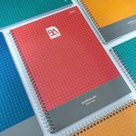 Caderno Universitário Quadriculado 7x7 Basic Art 20x27,5 cm 96 Folhas - Jandaia