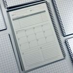 Caderno Espiral Stomp Quadriculado 1 x 1 cm 20 x 27,5cm 96 folhas - Jandaia