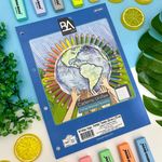 Refil Folhas Soltas Basic Art 96 56g Folhas - Jandaia