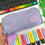 Estojo Escolar 3 em 1 Triplo Nylon - Daterra