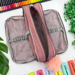 Estojo Escolar 3 em 1 Triplo Nylon - Daterra