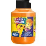 Tinta Colorida Tempera Guache Neon 250 ml - Acrilex | Lavável