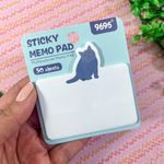Bloco Adesivo Memo Pad Animais 70 x 50 mm com 30 folhas - Interponte