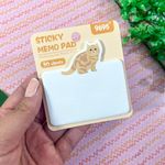 Bloco Adesivo Memo Pad Animais 70 x 50 mm com 30 folhas - Interponte