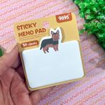 Bloco Adesivo Memo Pad Animais 70 x 50 mm com 30 folhas - Interponte