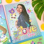 Caderno Brochura Capa Dura Universitário Luluca 80 Folhas - Tilibra