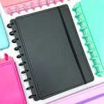 Caderno de Disco Médio 14 x 21,5 cm com 80 Folhas - Importado