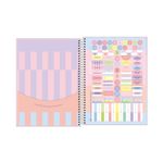 Caderno Universitário Capa Dura Happy 1 Matéria com 80 Folhas 20 x 27,5 cm - Tilibra