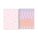 Caderno Universitário Capa Dura Happy 1 Matéria com 80 Folhas 20 x 27,5 cm - Tilibra