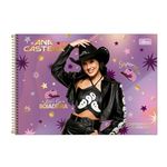 Caderno de Cartografia e Desenho Ana Castela 80 Folhas 27,5 x 20 cm- Tilibra
