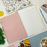Caderno Brochura Universitário Alice no País das Maravilhas 20 x 27,5 cm 48 Folhas - Animativa