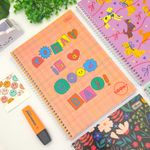 Caderno Universitário Espiral Zoom+ 1 Matérias 20 x 27,5 cm 96 Folhas - Tilibra