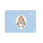 Caderno Cartografia Espiral Alice Tamanho Universitário 20 x 27,5 cm 60 Folhas - Animativa