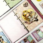 Caderno Argolado Colegial Jolie 192 x 260 mm com 80 Folhas Pautadas e Decoradas - Tilibra