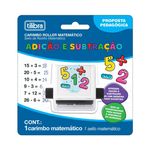 Carimbo Roller Matemático Adição e Subtração - Tilibra