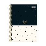 Caderno 1/4 West Village Espiral Capa Dura 14 x 20 cm 80 Folhas - Tilibra