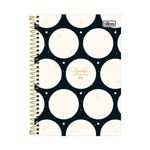 Caderno 1/4 West Village Espiral Capa Dura 14 x 20 cm 80 Folhas - Tilibra