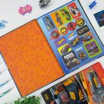Caderno 1/4 Brochura Hot Wheels 80 folhas 14 x 20 cm - Tilibra