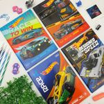 Caderno 1/4 Brochura Hot Wheels 80 folhas 14 x 20 cm - Tilibra