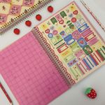 Caderno Universitário Be Berry 20x27,5 cm 10 Matérias 160 Folhas - Tilibra