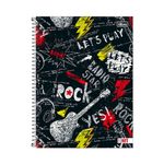 Caderno Universitário Masculino Hit 16 Matérias Espiral 256 Folhas - Tilibra