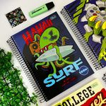 Caderno Universitário Espiral Zoom+ 10 Matérias 20 x 27,5 cm 200 Folhas - Tilibra