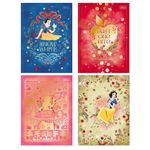Caderno Colegial Brochura Princesas Disney 160 Folhas 17,6 x 23,9 cm - Tilibra