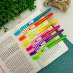 Kit 6 Canetas Marca Texto Slim Neon MP610 - Masterprint