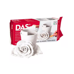 Massa para Modelar Cerâmica Fria Branca (250g, 500g e 1Kg)  - DAS
