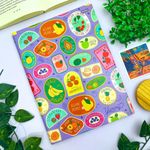 Caderno Universitário Brochura 80 Folhas Yummy 20 x 27,5 cm - Jandaia