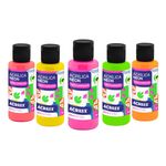 Tinta Acrílica Neon Fluorescente 60ml - Acrilex
