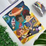 Caderno Brochura Colegial Linguagem Sapeca 40 Folhas 18,7 x 24,5 cm - Tilibra