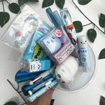 Ovo de Papelaria Grande Monocromático Azul