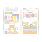 (BRINDE) Adesivo Decorado Duplo Happy 145 x 232 mm - Tilibra
