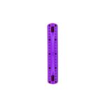 Régua Colorida 20 cm Flexível (Azul, Rosa e Lilás) - Onda
