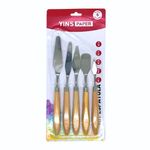 Kit 05 Espátulas Para Pintura  - Yin's Paper