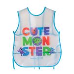Avental Plástico Escolar com Bolso Interno Monster Friends 40 x 32,8 cm - Yins