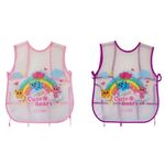 Avental Plástico Escolar com Bolso Cute Bear 40 x 32,8 cm - Yin's