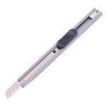 Estilete Estreito de Metal 2053H com Lâmina Preta 0,9mm  - Deli