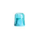 Apontador 01 Furo Neon Transparente U-Touch - Deli