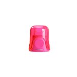 Apontador 01 Furo Neon Transparente U-Touch - Deli